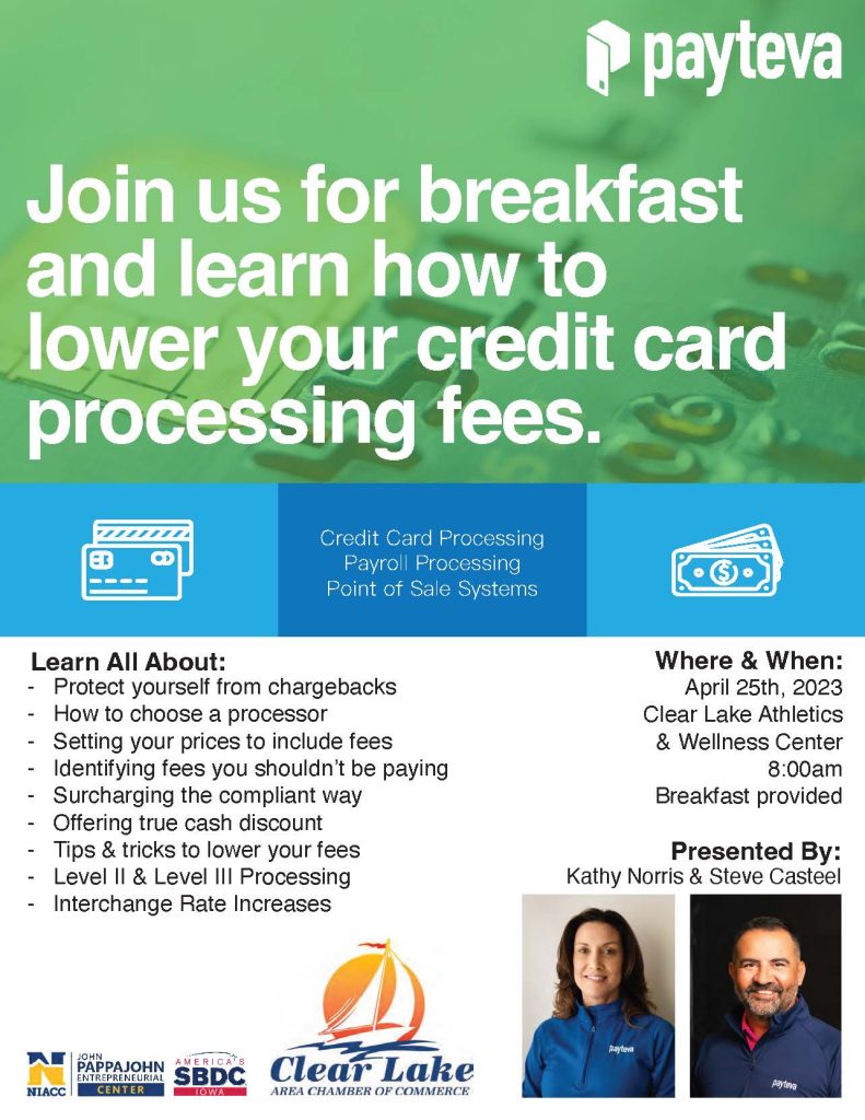 Credit Cards 101 Wake Up to Lower Processing Fees NIACC Pappajohn Entrepreneurial Center