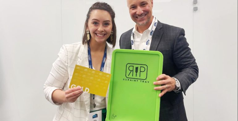 North Iowa Entrepreneur Billie Asmus Makes a Splash at Lowe’s Into the Blue: Product Pitch Event