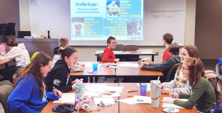 Middle School Students Show Off their Entrepreneurial Skills at IDEA Camp