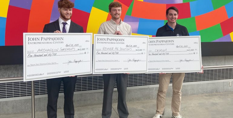 NIACC Student Caleb Renner Wins Top Prize at 2025 Pappajohn Student Entrepreneurial Venture Competition