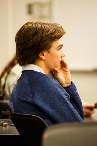 NIACC CEO Club student Elic Fjetland